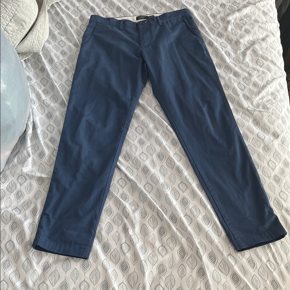 Men's Club Monaco Blue Chino Pants